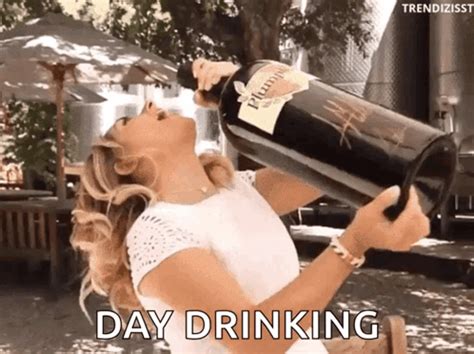 drinking wine gif funny